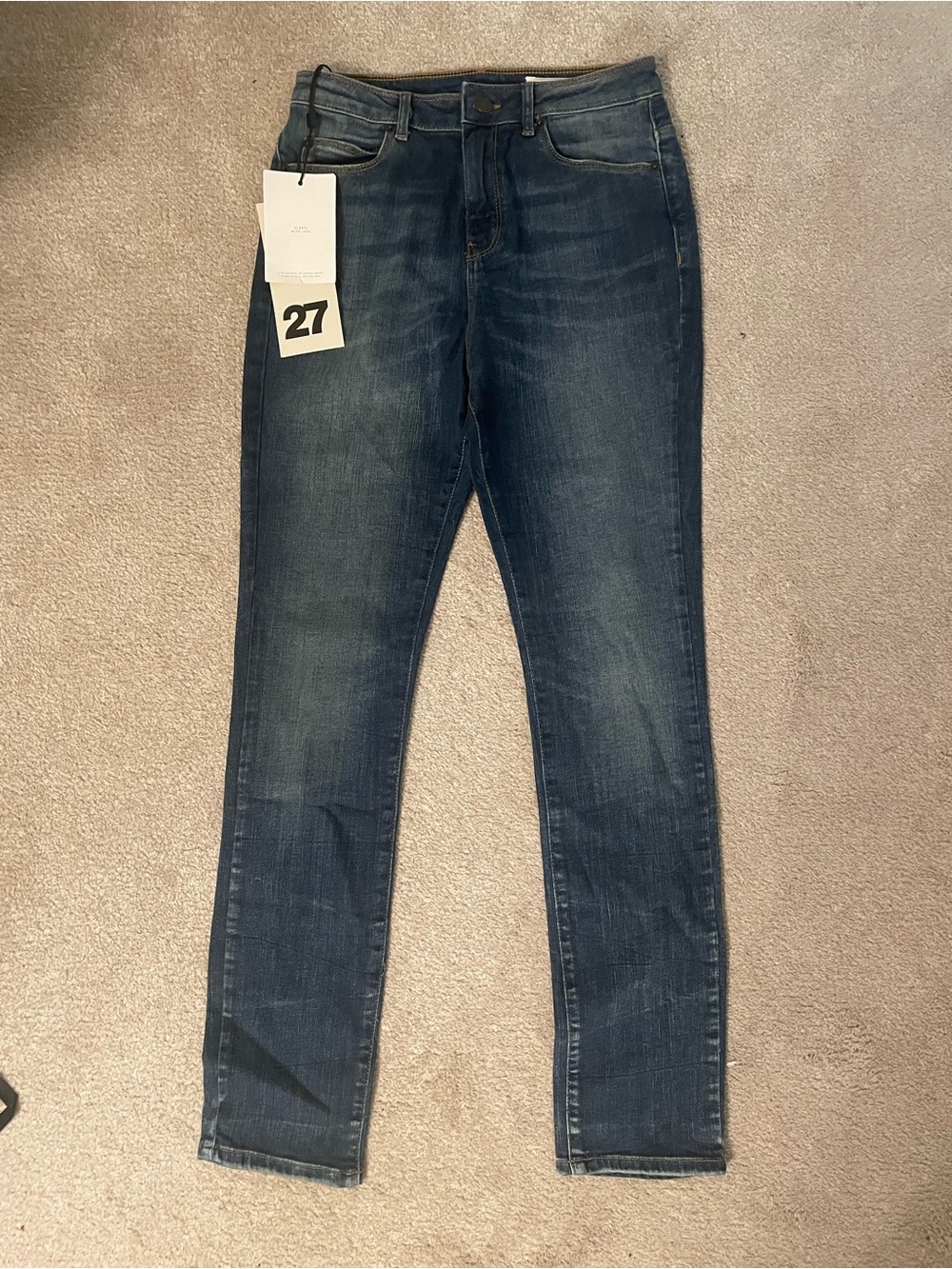 NWT sass & bide The Anthem Skinny Jeans Size 27 Dark Wash Australia